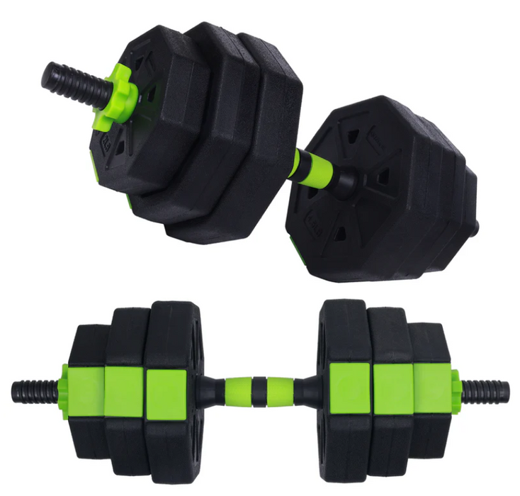 Adjustable dumbbells from 4 to 40 lbs