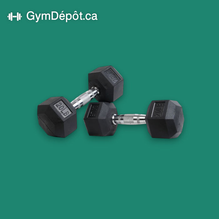 GymDépôt.ca Hexagonal Dumbbell Weights