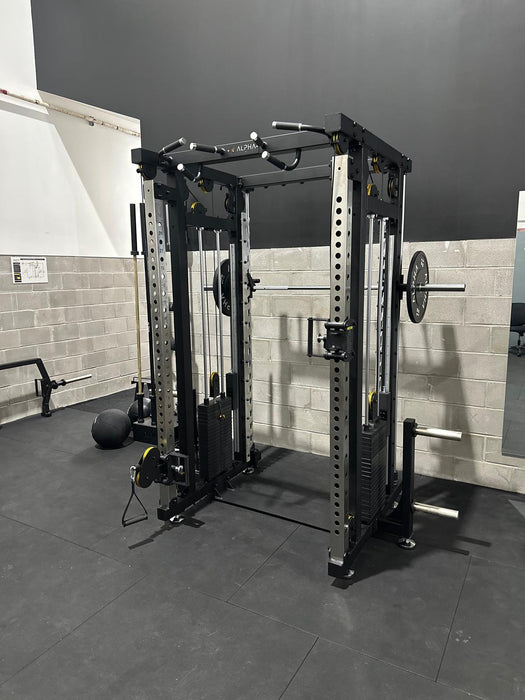 Smith with Alpha Fitness pulleys