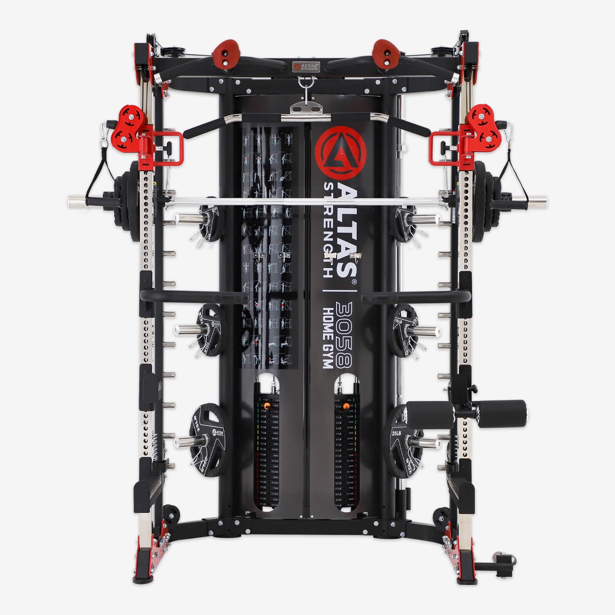 AL-3058G entièrement équipée avec plaques et accessoires