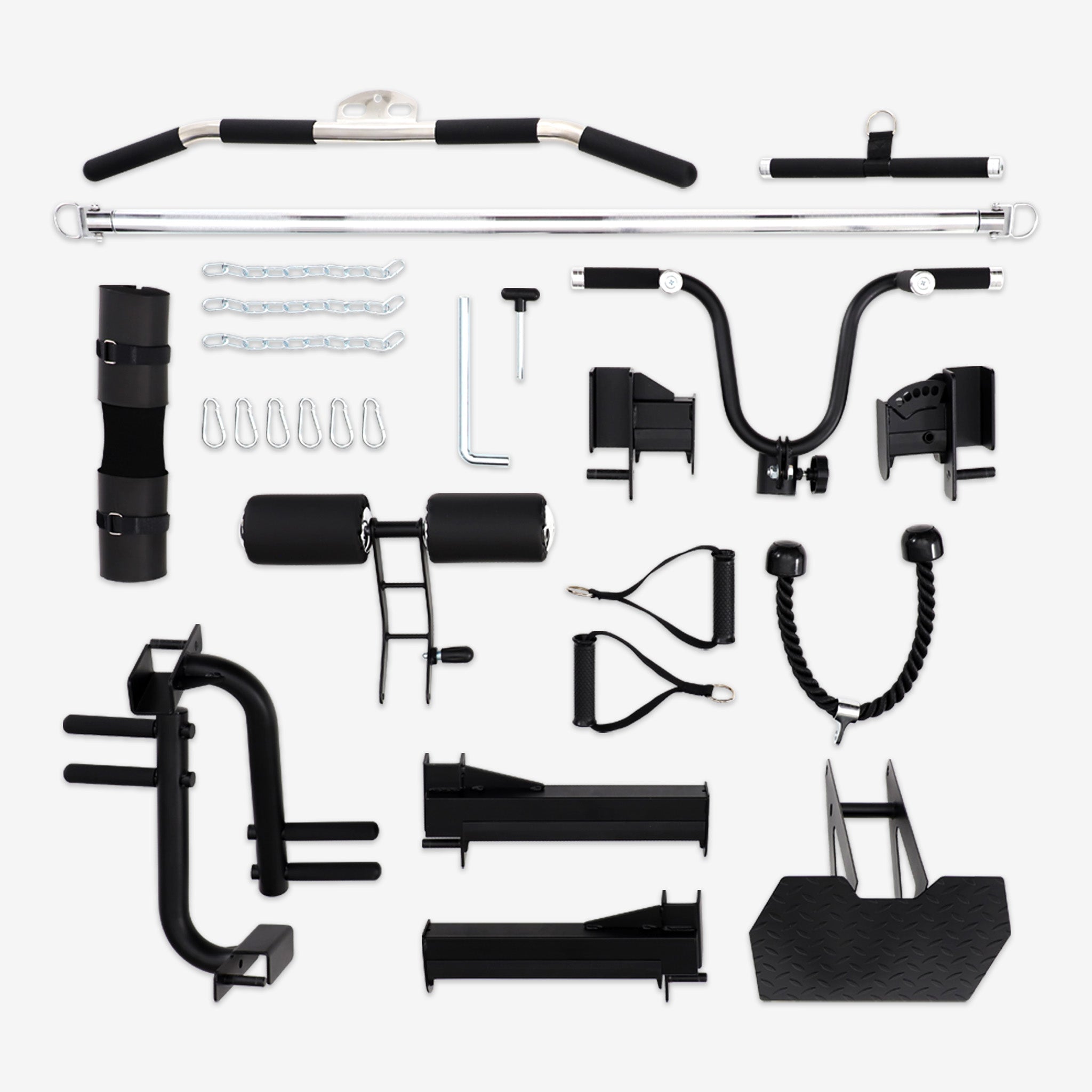 Les 24 accessoires inclus avec la AL-3058G