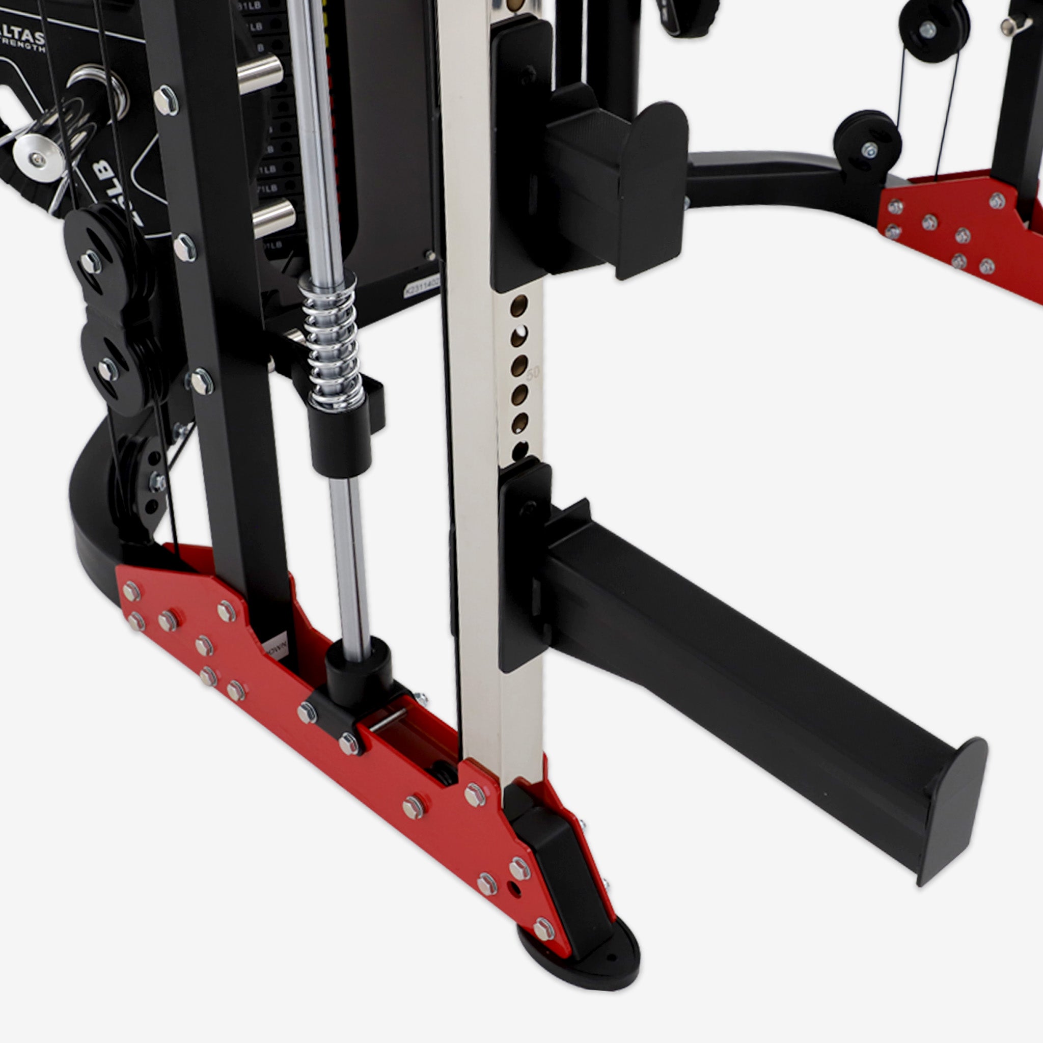 Structure inférieure et support de sécurité du Power Rack