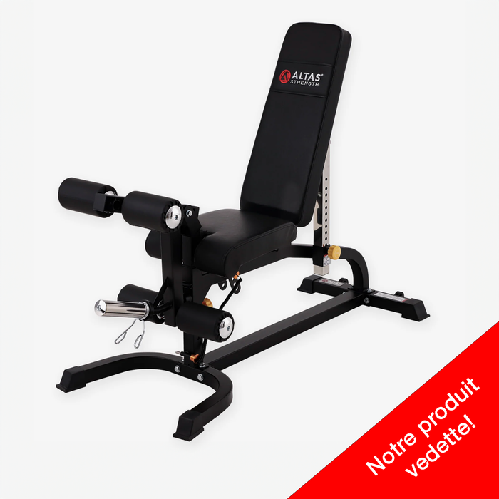 The most complete weight bench