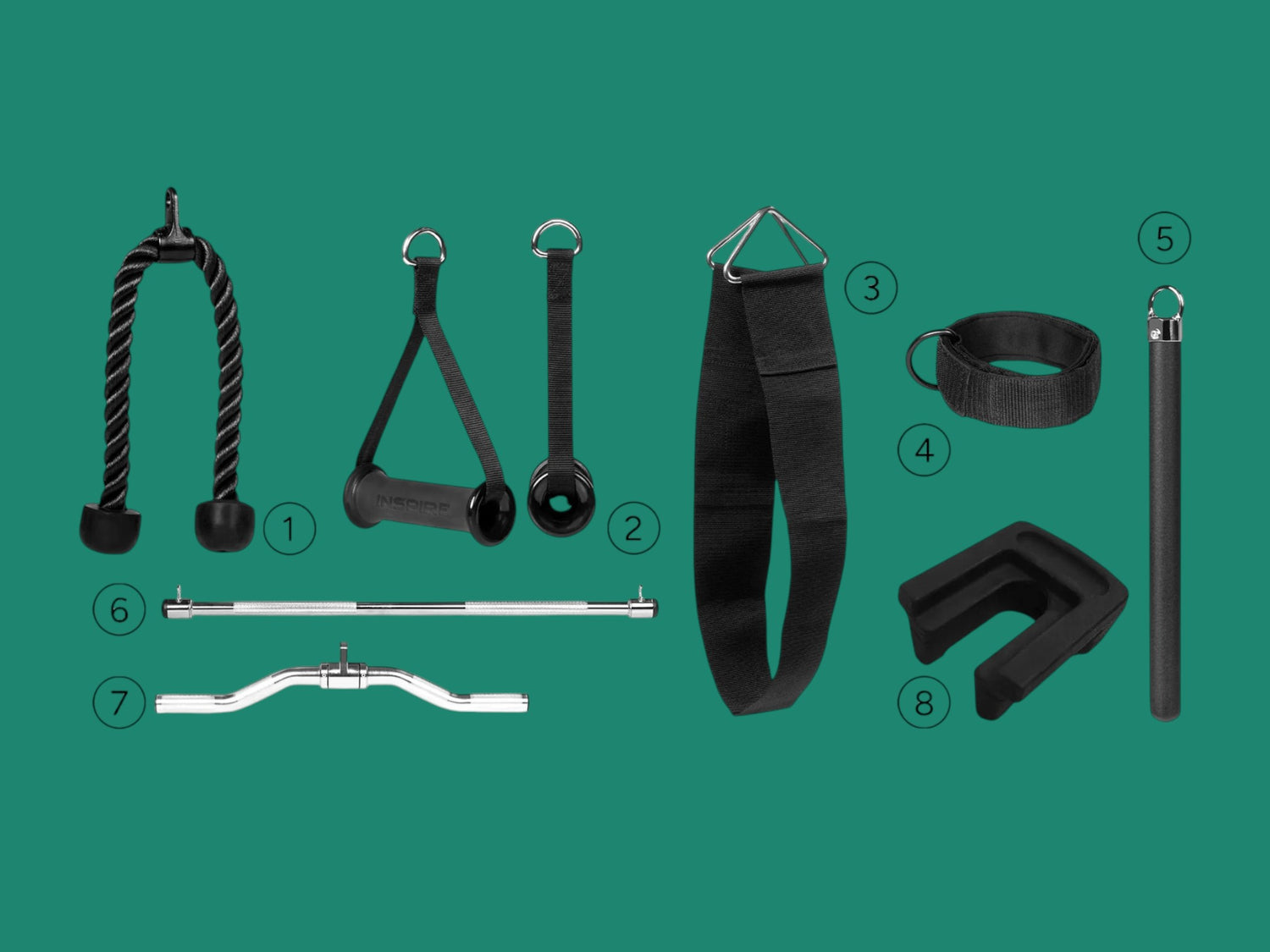 10 ACCESSORIES INCLUDED