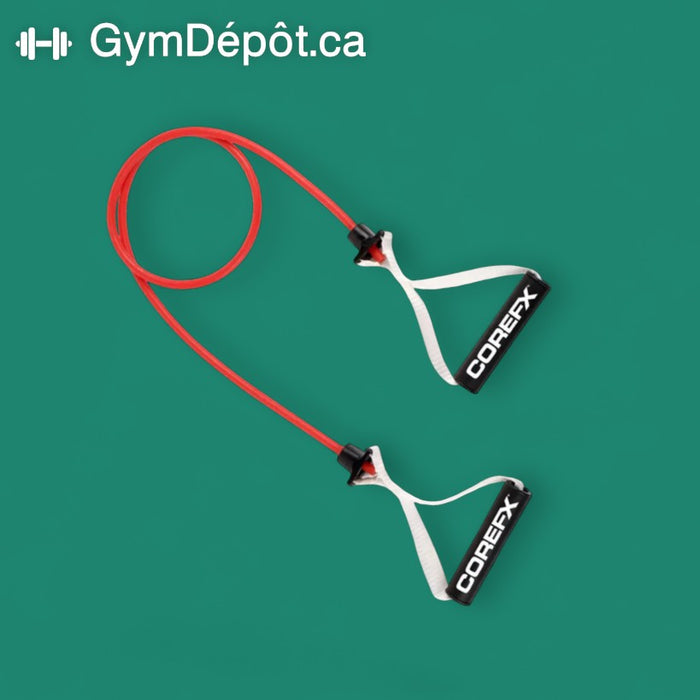 Tube élastique avec poignée