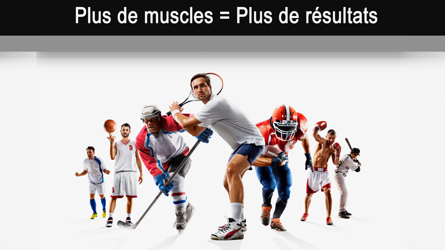 Plus de muscles = ...