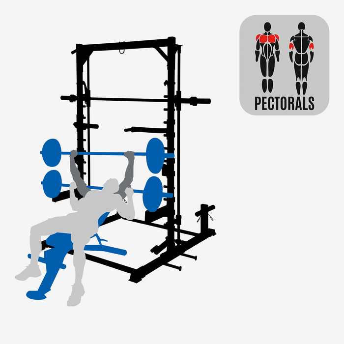ALTAS AL-3035 — Half-Rack Smith Light Commercial