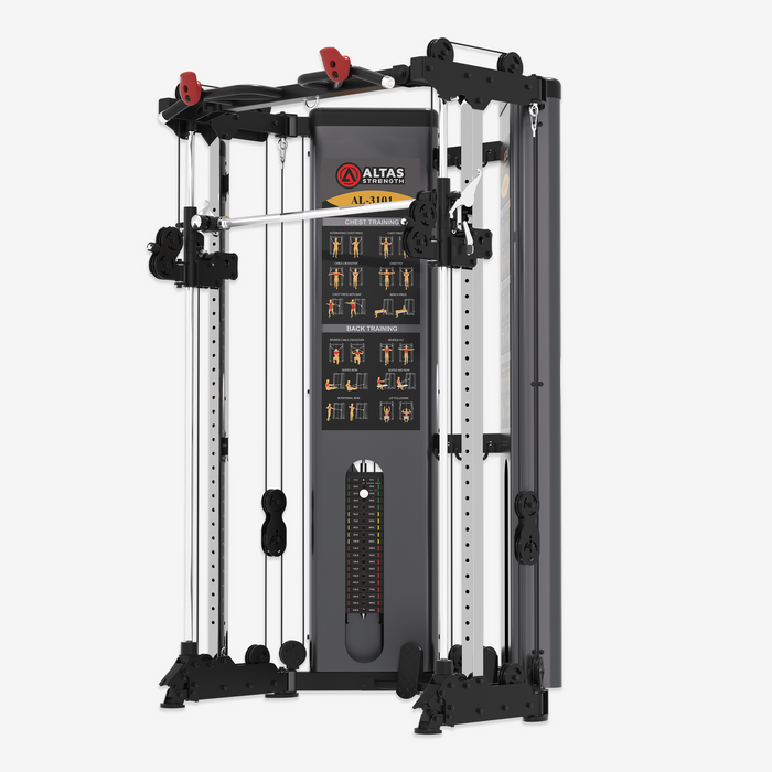Smith machine pliable avec système de poulies Altas AL-3101