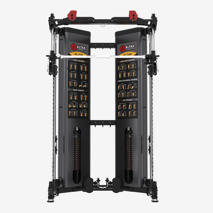 Smith machine pliable avec système de poulies Altas AL-3101