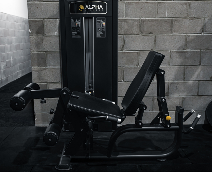 Combo extension des jambes et flexion des jambes allongée Alpha Fitness