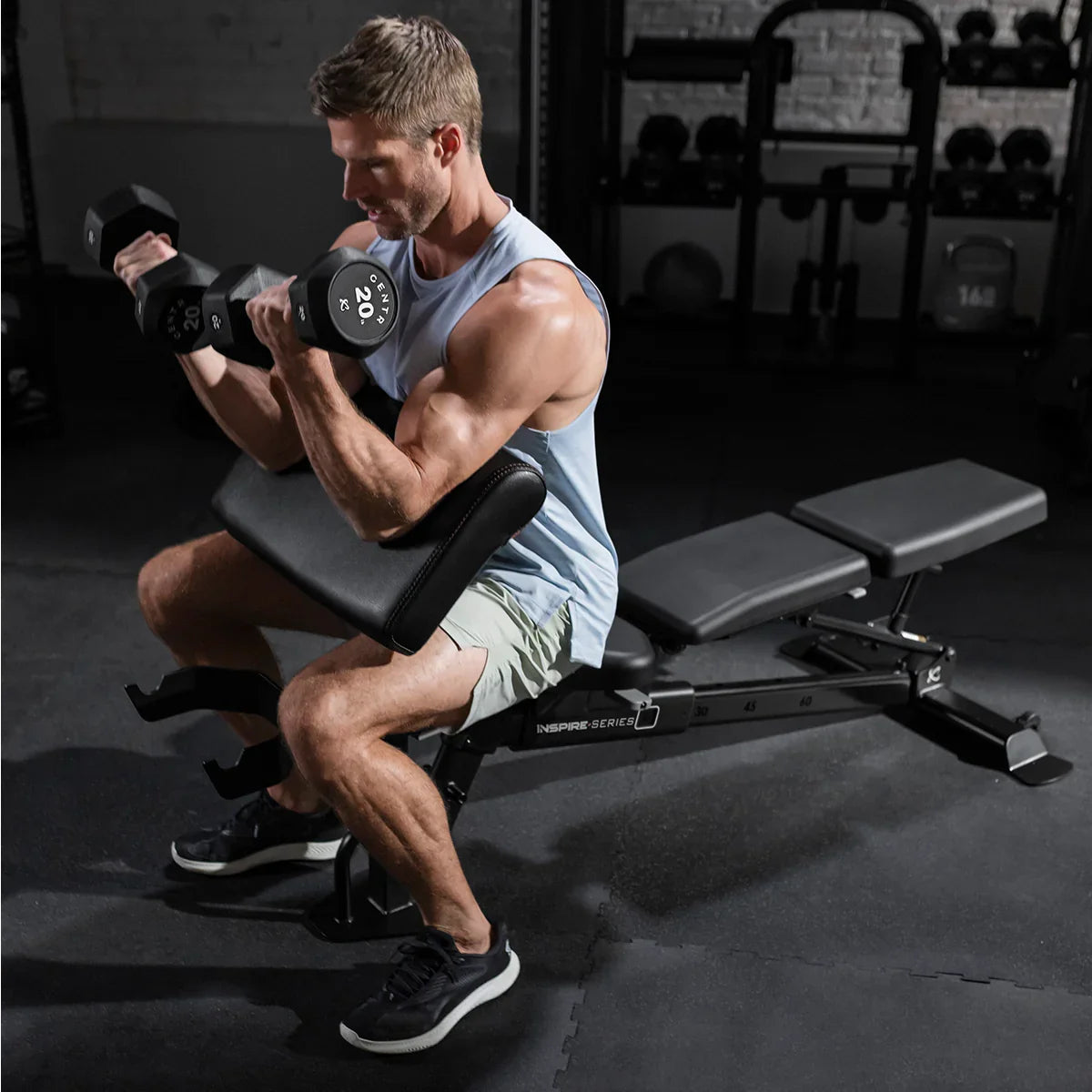 Inspire Preacher Curl Attachement