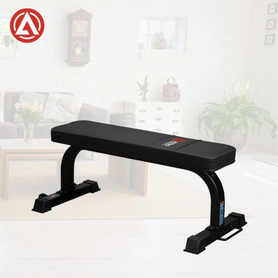 Banc plat Altas AL-3021 avec surface rembourrée et structure en acier