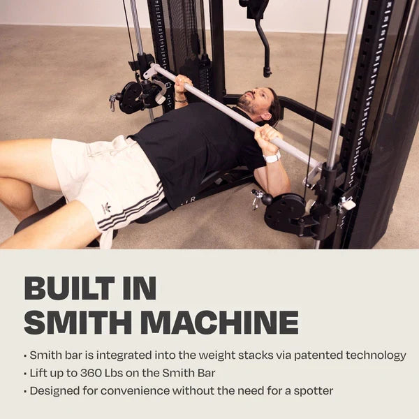 Entraîneur fonctionnel Inspire SF3 avec barre Smith sélectorisée