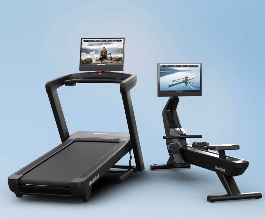 Ultimate Cardio Combo – NordicTrack 2450 Treadmill + RW900 Rower