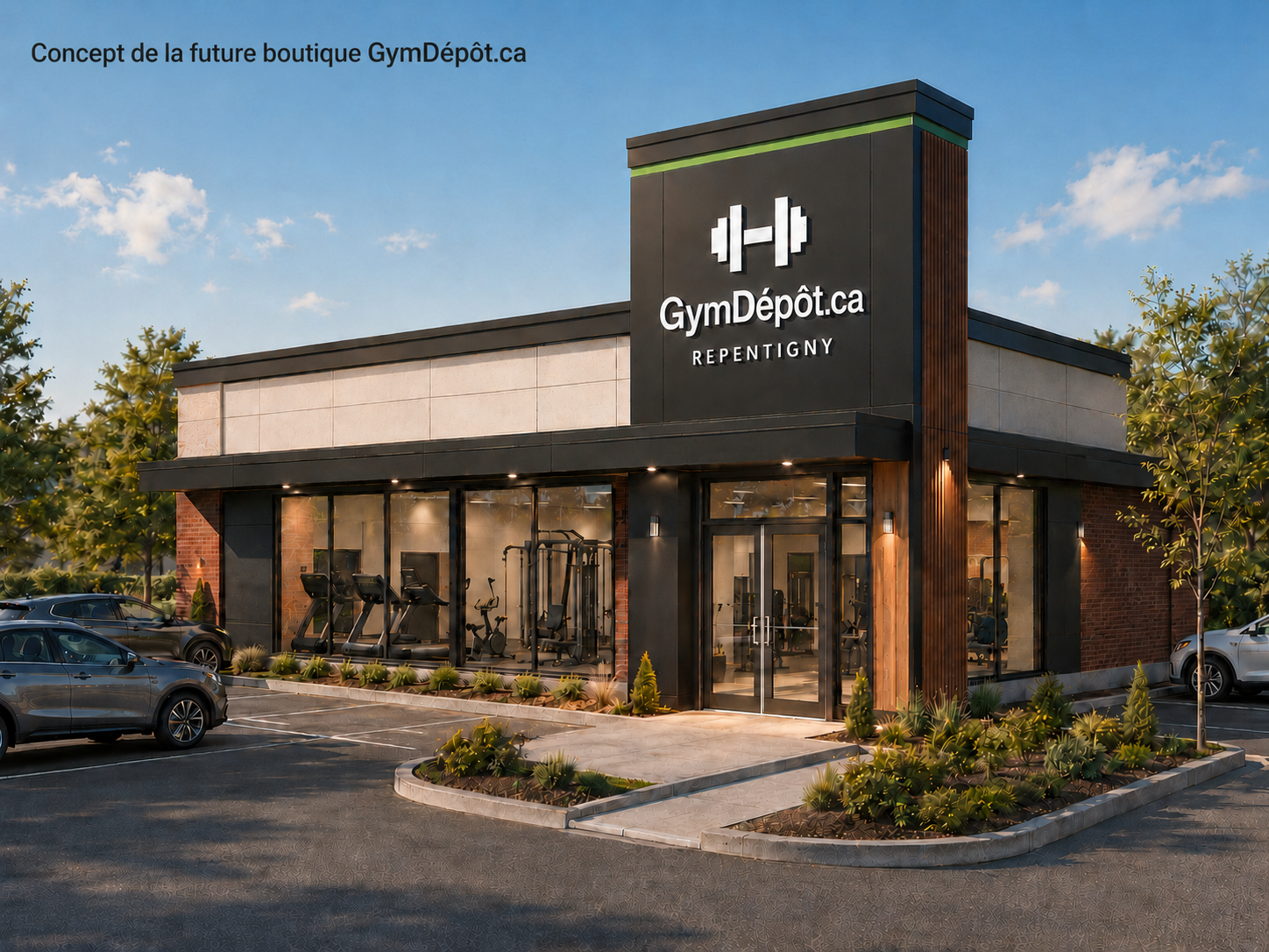 Illustration de la boutique GymDépôt.ca à Repentigny