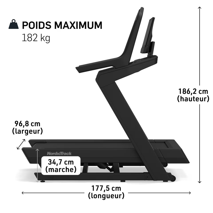 NordicTrack x24 treadmill commercial incline trainer