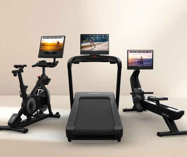 NordicTrack 2450 treadmill, X24 bike and RW900 rower bundle