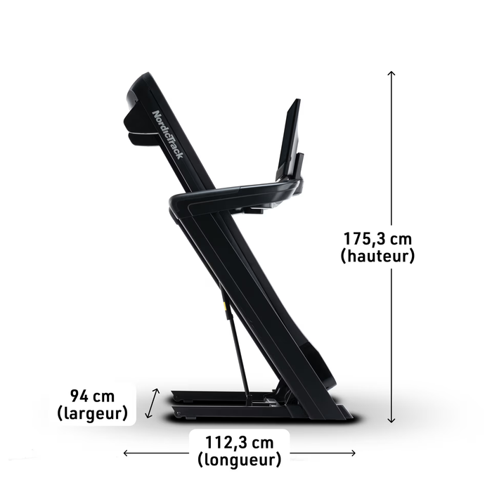 Tapis Roulant NordicTrack 2450 Haut de gamme, immersif avec écran 24¨ et iFIT