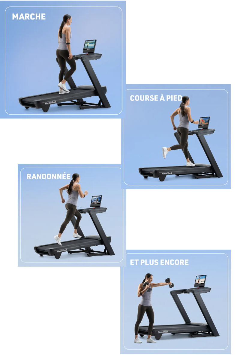 Passez de la randonnée à la musculation en un seul geste.