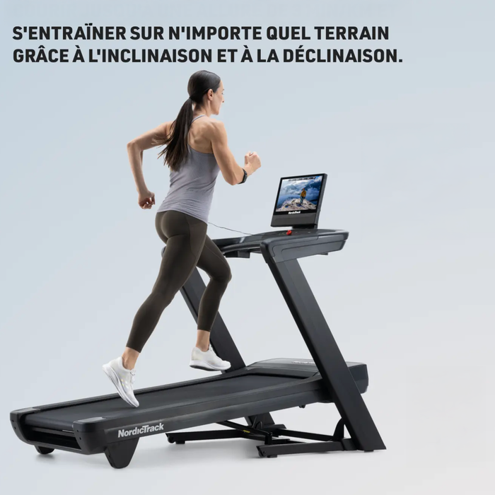 Tapis roulant NordicTrack 1750 - Améliorez votre cardio. Chaque jour. À domicile.