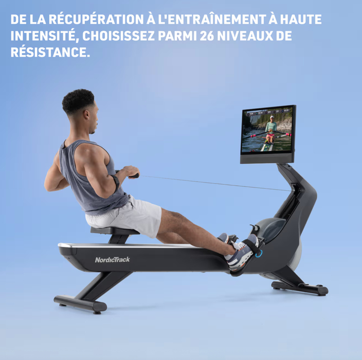 Combo Cardio Extrême : Tapis X24 + Rameur RW900 NordicTrack